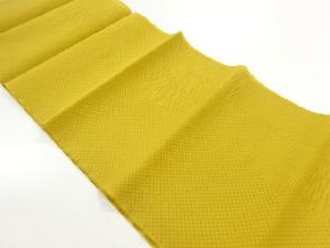 新品　川島織物製　すかし織「市松好み」夏八寸帯（浴衣可）